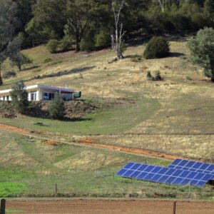 An off-grid system is detached from the power company, and so it is meant to be entirely self-sustaining.